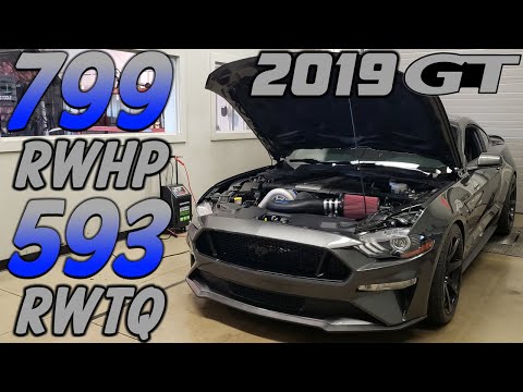 2019 Mustang GT (Vortech V3 JT) Dyno E85 & more mods @ Brenspeed