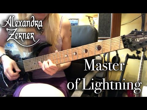 Alexandra Zerner | Master of Lightning (Guitar Solo Playthrough)