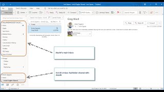Share Inbox Subfolder