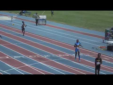 Girls 400 Meter Dash 12 years old Section 2 Finals 2019 AAU Gold Coast District Qualifier