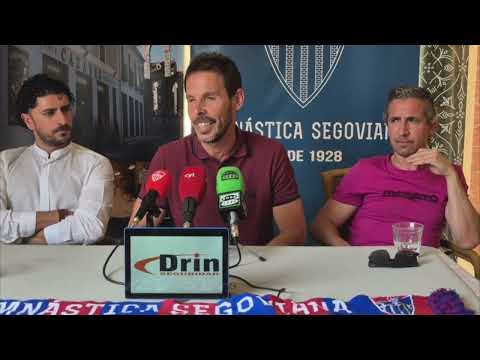 Rueda de prensa de presentación de Aitor Calle como entrenador