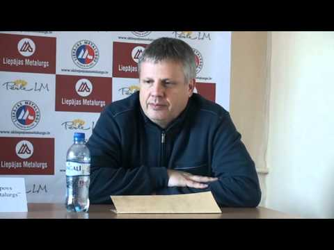 "Liepājas metalurgs" - FB "Gulbene" Preses konference