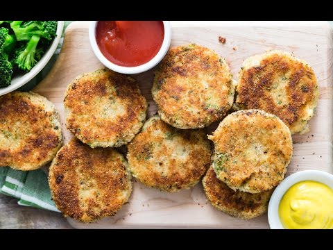Broccoli Cheese Patties - Easy Side Dishes - Weelicious