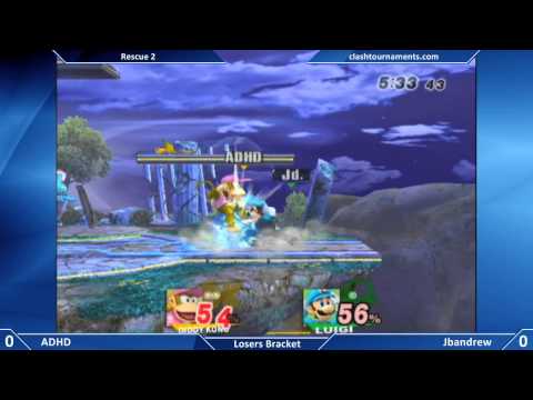 Rescue 2 SSBB - ADHD vs Jbandrew