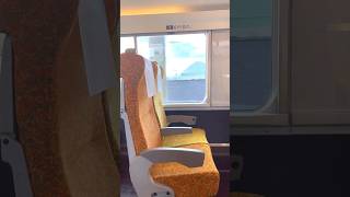 かわいいみかん柄にリニューアルした四国特急！＃道後温泉 ＃特急しおかぜ ＃四国旅行