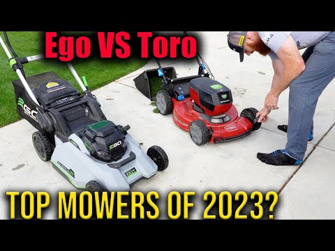 Best LAWN Mower. EGO vs TORO. Battery Operated Lawn Mowers