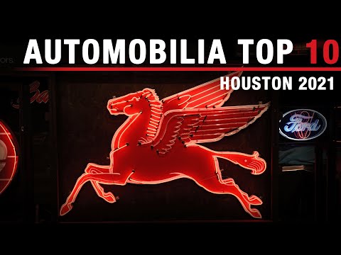 AUTOMOBILIA TOP 10: Top-Selling Automobilia Items at the Inaugural Houston Auction - BARRETT-JACKSON
