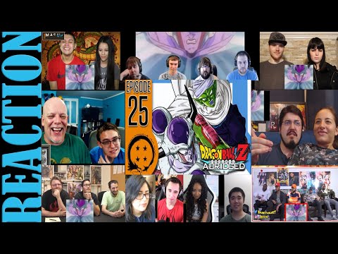 DragonBall Z Abridged: Episode 25 - TeamFourStar (TFS) REACTIONS MASHUP