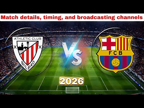 Barcelona vs Athletic Bilbao | Semifinal de la Supercopa de España 2026 – Actualizaciones en directo