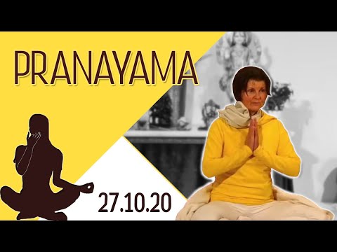 Fortgeschrittenes Pranayama Wechselatmung Kapalabhati mit Shaktipriya 6.00 Uhr - 27.10.2020