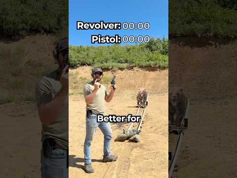 Revolver vs Pistol - bear defense? #hunting