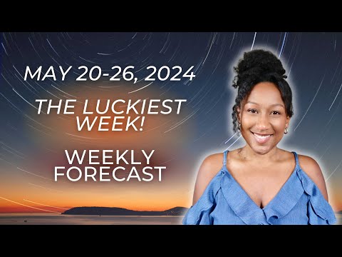 Luckiest Week! ???? May 20 - 26, 2024 ♊ Weekly Horoscope ✨