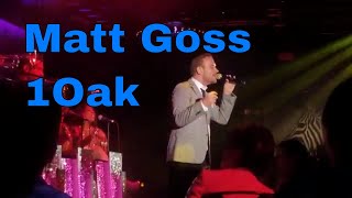 Matt Goss Show Review