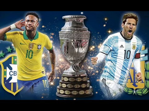 ARGENTINA vs BRAZIL | MESSI vs NEYMAR | PENALTY SHOOTOUT FINAL COPA AMERICA 2021 | PES 2019