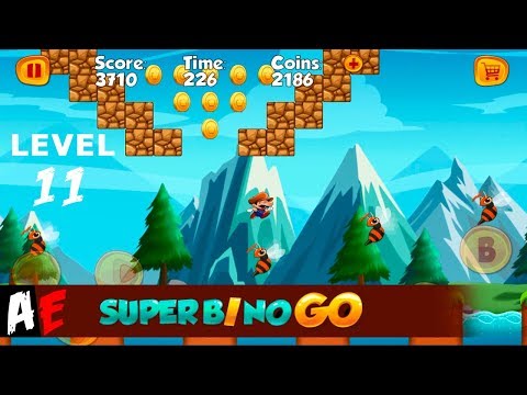 Super Bino Go LEVEL 11