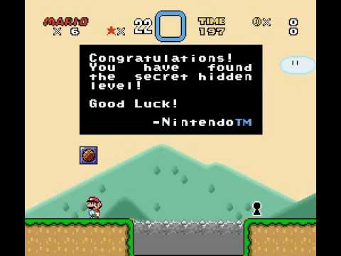Super Mario World Hidden Island Level??