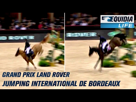 Bertram Allen et Pieter Devos au coude à coude dans le Grand Prix Land Rover de Bordeaux !