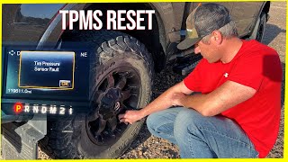 Fixing Tire Pressure Sensor Fault (TPMS) - Ford F150