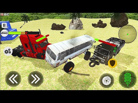Monster Bus Derby - Bus Demolition Derby 2021- Crazy Monster Truck Games - Android GamePlay #4
