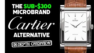 Söner Nostalgia microbrand watch review — Cartier Tank alternative under $300