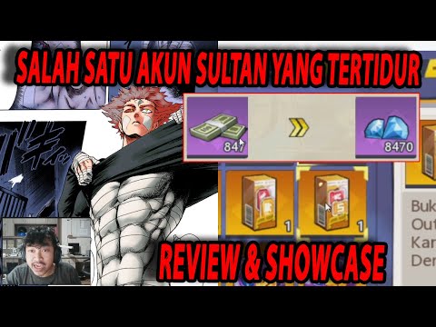 🔥🔥REVIEW AKUN SULTAN YANG TERTIDUR [DANANYA MASIH 1K+-] - ONE PUNCH MAN:The Strongest
