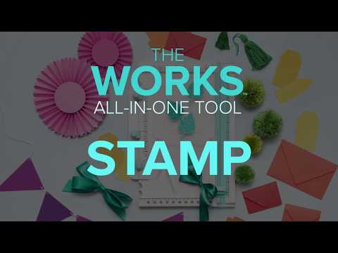 The Works All In One Tool Tutorial: Stamping