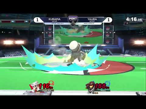 Kurama (Mario) vs Yaura (Samus) - Top 128 - Port Priority 8