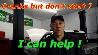 Car Cranks But Will Not Start