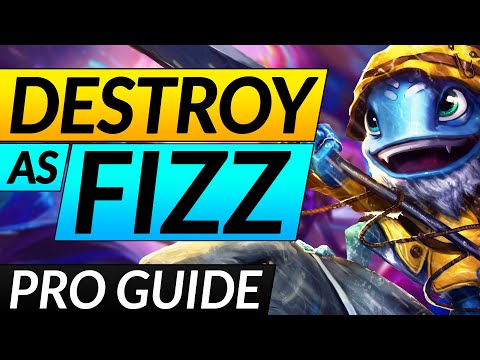The ULTIMATE FIZZ Guide - SECRET Tricks, Combos and Builds YOU NEED - LoL Challenger Mid Tips