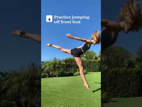 Aerial Tutorial 💙 #gymnastics #aerial #cartwheel #shorts