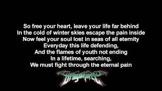 DragonForce - The Flame Of Youth | Lyrics on screen | HD