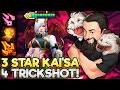 3 Star Kai'sa - 1 Cost Reroll Game?! | TFT Inkborn Fables | Teamfight Tactics