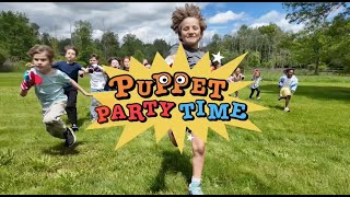 Puppet shows + crafts = birthday fun! Perfect for 