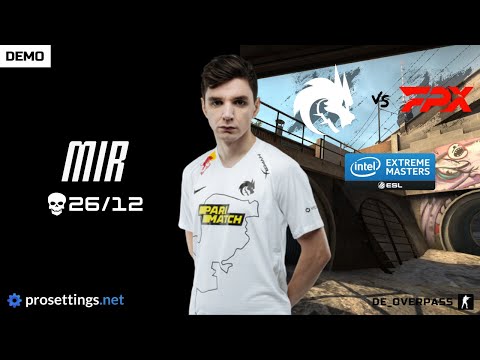 Spirit mir (26/6/12) vs FunPlus Phoenix - de_overpass - 16-7 - POV DEMO & SETTINGS