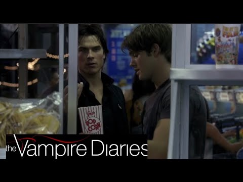 TVD 2x2 - Damon talks to Jeremy after Snapping his Neck / Caroline gets signed out of the hospital