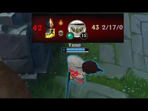 tem algo de estranho com o yasuo do meu time...