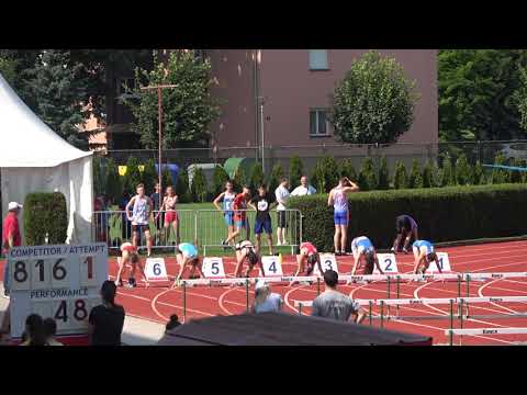 100m prepone [Ž], II. skupina, Tonka Kunac - Pojedinačno PH za kadete i kadetkinje 2020