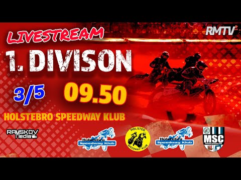 LIVE 1. division 500cc - Holstebro 03.05.2025 - 09.50