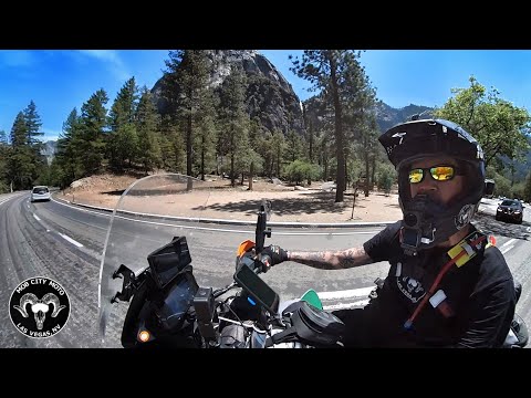 Motorcycle Ride In Yosemite and EPIC Sonora Pass