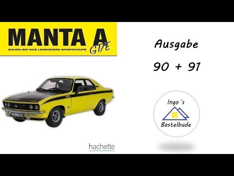 Opel Manta A GT/E #90 - #91 - Hachette