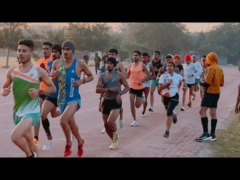 2km harander Kumar national player!! jawaharlal nehru stadium!! 1500mtr Rocord holder-⏱️3:42#viral