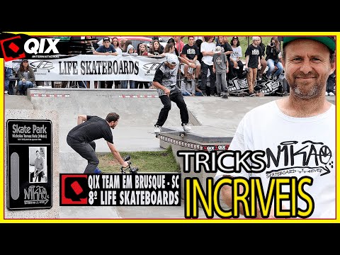 QIX Team no Campeonato 8º Life Skateboard em Brusque - SC MELHORES MANOBRAS 🛹