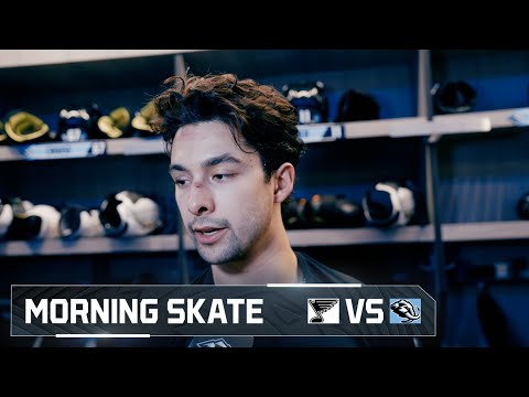 Dylan Guenther and André Tourigny | 1.09 Morning Skate