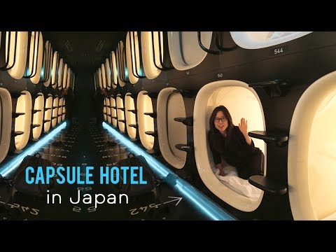 TOKYO CAPSULE HOTEL TOUR Video
