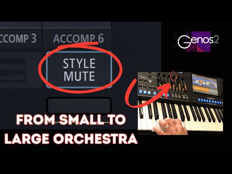 Yamaha Genos 2: Full Orchestra with One Knob | StyleMute Feature