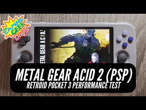 Retroid Pocket 3 Performance Test - Metal Gear Acid 2 (PSP)