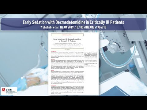 Frühe Sedierung mit Dexmedetomidine bei kritisch kranken Patienten