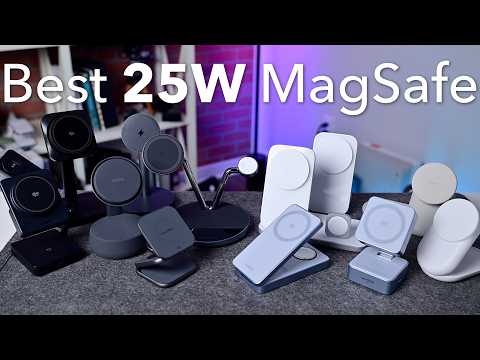 Best Qi2.2 25W MagSafe Chargers for iPhone 17 (Travel + Desktop)!