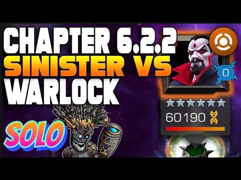 SINISTER BOSS Act 6.2.2 SOLO !!! With WARLOCK / easy SOLO MCOC