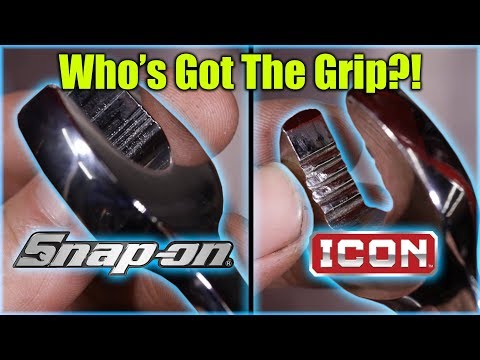 Who's Got The Grip? Snap-on Flank Drive Plus Vs. ICON Anti-Slip Grip